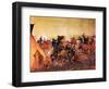 Attack at Dawn-Charles Shreyvogel-Framed Art Print