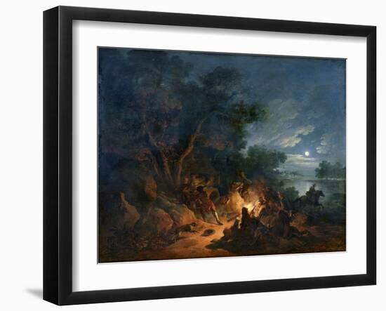 Attack by Robbers at Night, c.1770-Philip James Loutherbourg-Framed Giclee Print