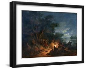 Attack by Robbers at Night, c.1770-Philip James Loutherbourg-Framed Giclee Print