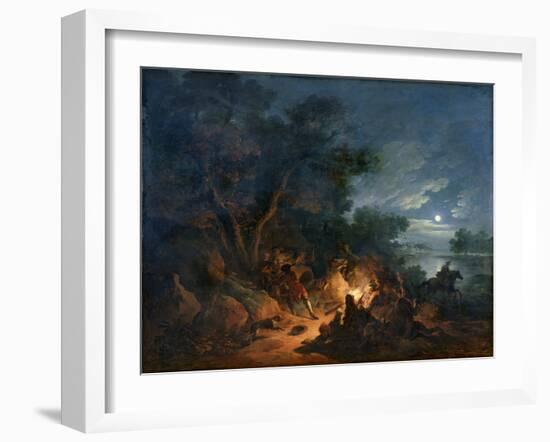 Attack by Robbers at Night, c.1770-Philip James Loutherbourg-Framed Giclee Print