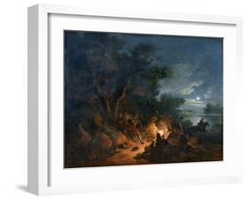 Attack by Robbers at Night, c.1770-Philip James Loutherbourg-Framed Giclee Print