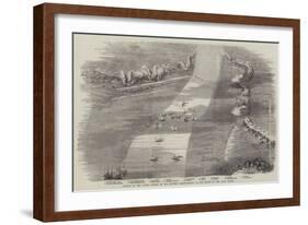 Attack by the Allied Forces on the Chinese Fortifications at the Mouth of the Peiho River-null-Framed Giclee Print