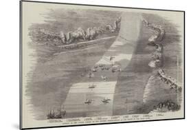 Attack by the Allied Forces on the Chinese Fortifications at the Mouth of the Peiho River-null-Mounted Giclee Print
