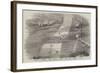 Attack by the Allied Forces on the Chinese Fortifications at the Mouth of the Peiho River-null-Framed Giclee Print