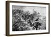 Attack of Basque Carlists During the Revolt of 1872-1876-null-Framed Giclee Print