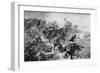 Attack of Basque Carlists During the Revolt of 1872-1876-null-Framed Giclee Print