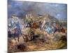 Attack of Polish Uhlans on Bolsheviks Near Sloutsk, 1919, 1920-Leonard Winterowski-Mounted Giclee Print