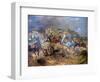 Attack of Polish Uhlans on Bolsheviks Near Sloutsk 1919, 1920-Leonard Winterowski-Framed Giclee Print