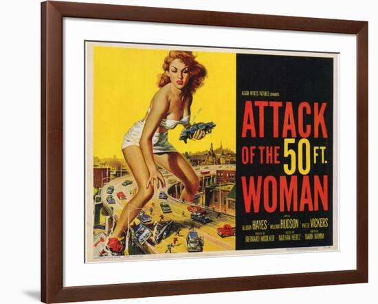 Attack of the 50 Foot Woman, 1958-null-Framed Art Print