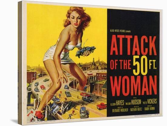 Attack of the 50 Foot Woman, 1958-null-Stretched Canvas