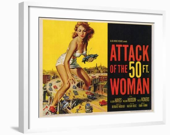 Attack of the 50 Foot Woman, 1958-null-Framed Art Print