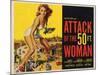 Attack of the 50 Foot Woman, 1958-null-Mounted Art Print