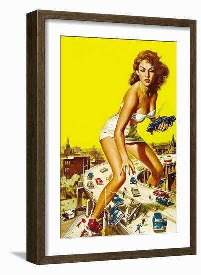 Attack of the 50 Foot Woman, 1958-null-Framed Giclee Print