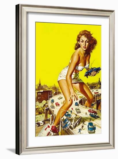 Attack of the 50 Foot Woman, 1958-null-Framed Giclee Print