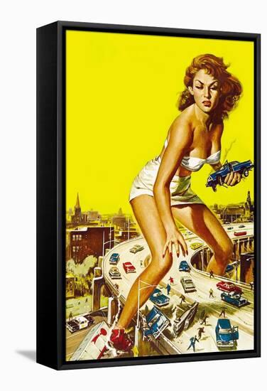 Attack of the 50 Foot Woman, 1958-null-Framed Stretched Canvas