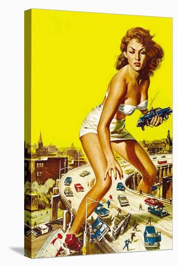 Attack of the 50 Foot Woman, 1958-null-Stretched Canvas