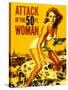 Attack of the 50 Foot Woman-null-Stretched Canvas