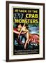 Attack of the Crab Monsters, 1957-null-Framed Art Print