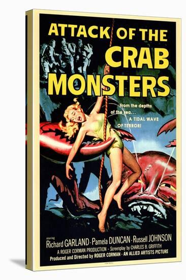 Attack of the Crab Monsters, 1957-null-Stretched Canvas