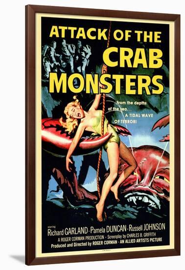 Attack of the Crab Monsters, 1957-null-Framed Art Print