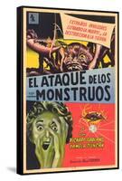 Attack of the Crab Monsters, Spanish Movie Poster, 1957-null-Framed Stretched Canvas