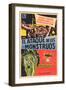 Attack of the Crab Monsters, Spanish Movie Poster, 1957-null-Framed Art Print