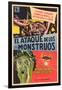 Attack of the Crab Monsters, Spanish Movie Poster, 1957-null-Framed Poster