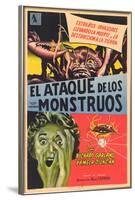 Attack of the Crab Monsters, Spanish Movie Poster, 1957-null-Framed Poster