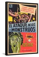 Attack of the Crab Monsters, Spanish Movie Poster, 1957-null-Framed Poster