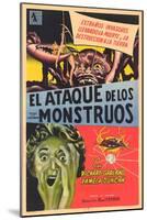 Attack of the Crab Monsters, Spanish Movie Poster, 1957-null-Mounted Poster