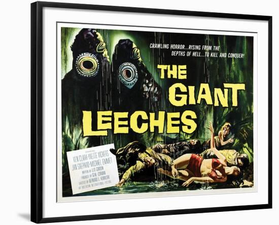 Attack Of The Giant Leeches - 1959 I-null-Framed Giclee Print