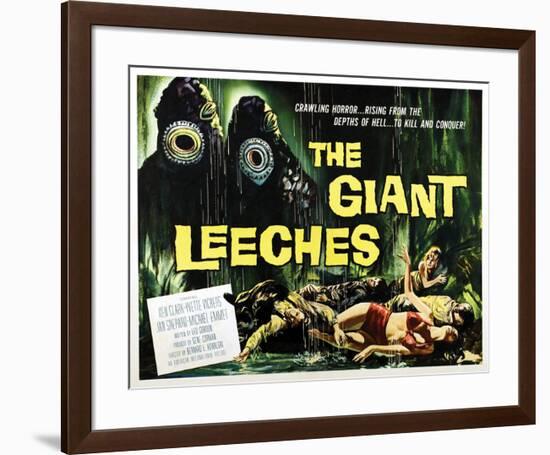 Attack Of The Giant Leeches - 1959 I-null-Framed Giclee Print