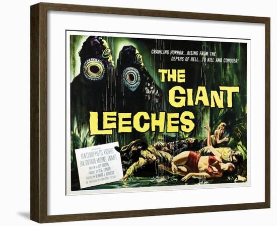 Attack Of The Giant Leeches - 1959 I-null-Framed Giclee Print