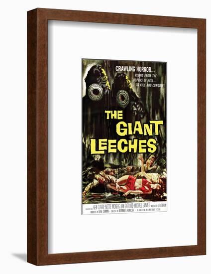 Attack Of The Giant Leeches - 1959 II-null-Framed Giclee Print