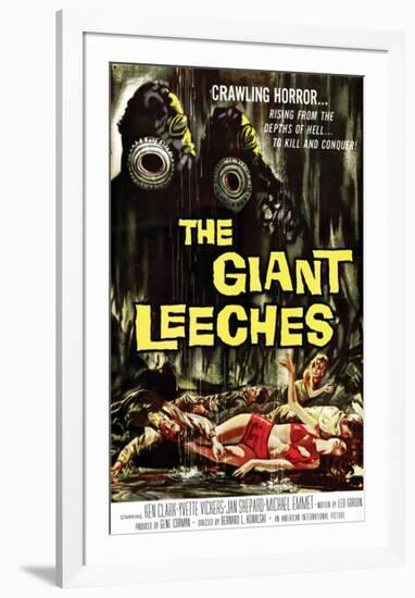 Attack Of The Giant Leeches - 1959 II-null-Framed Giclee Print