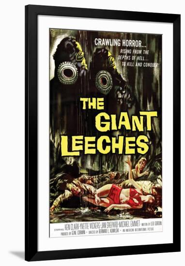 Attack Of The Giant Leeches - 1959 II-null-Framed Giclee Print