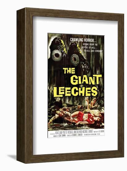 Attack Of The Giant Leeches - 1959 II-null-Framed Giclee Print