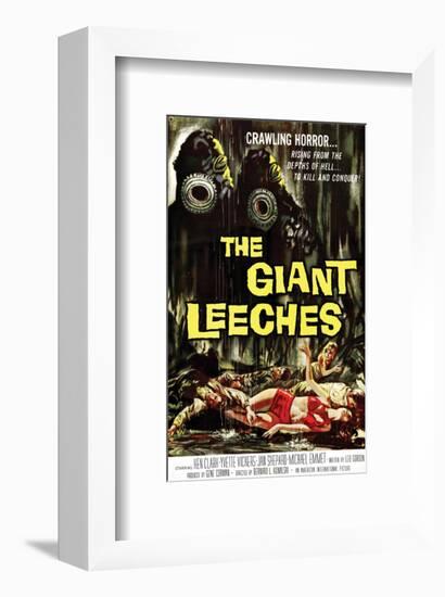 Attack Of The Giant Leeches - 1959 II-null-Framed Giclee Print