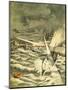 Attack of the Japanese Torpedo Boats in Port Arthur, February 1904-null-Mounted Giclee Print