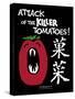 Attack of the Killer Tomatoes Japanese-null-Stretched Canvas