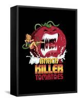 Attack of the Killer Tomatoes Movie Poster-null-Framed Stretched Canvas