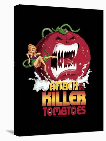 Attack of the Killer Tomatoes Movie Poster-null-Stretched Canvas