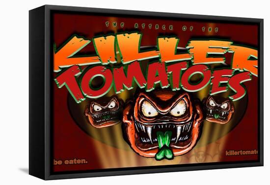 Attack of the Killer: Tomatoes Three Killer Tomatoes-null-Framed Stretched Canvas