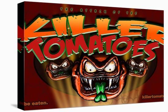 Attack of the Killer: Tomatoes Three Killer Tomatoes-null-Stretched Canvas