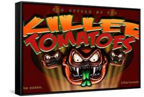 Attack of the Killer: Tomatoes Three Killer Tomatoes-null-Framed Stretched Canvas