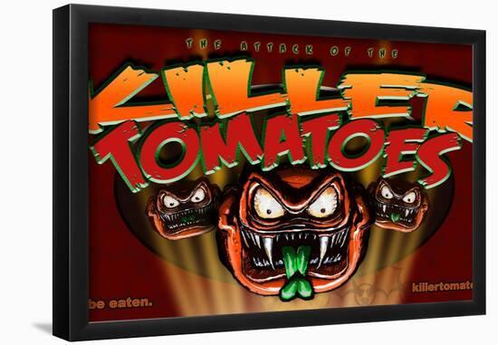 Attack of the Killer: Tomatoes Three Killer Tomatoes-null-Framed Poster