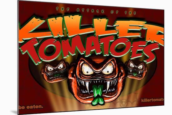 Attack of the Killer: Tomatoes Three Killer Tomatoes-null-Mounted Poster
