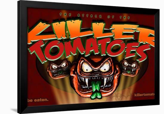 Attack of the Killer: Tomatoes Three Killer Tomatoes-null-Framed Poster