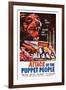 Attack of the Puppet People-null-Framed Art Print