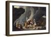 Attack of the Travellers, C.1634-37 (Oil on Canvas)-Sebastien Bourdon-Framed Giclee Print